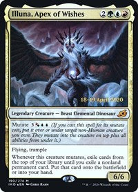 Illuna, Apex of Wishes (190) [Prerelease Cards]