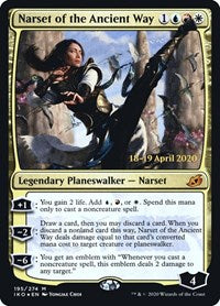 Narset of the Ancient Way (195) [Prerelease Cards]
