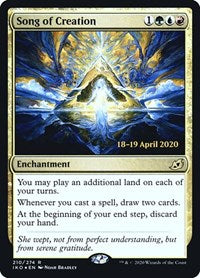 Song of Creation (210) [Prerelease Cards]