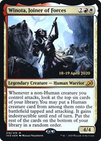 Winota, Joiner of Forces (216) [Prerelease Cards]