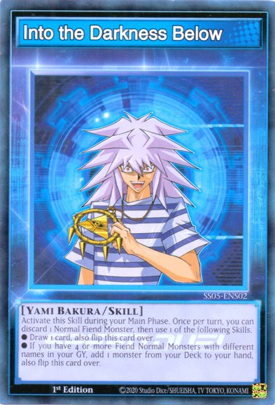 Into the Darkness Below (SS05-ENS02) [Speed Duel Decks: Twisted Nightmares]