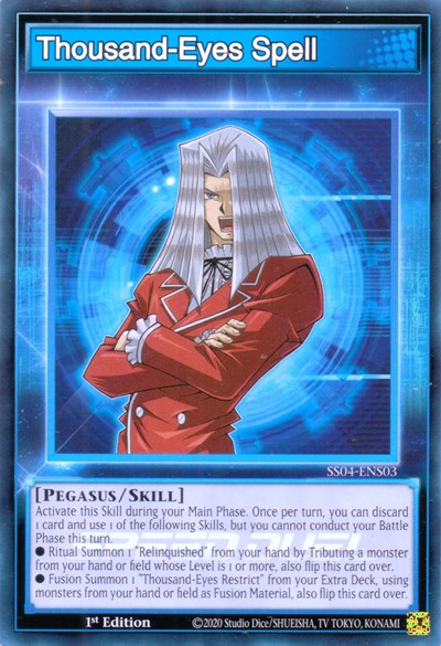 Thousand-Eyes Spell (SS04-ENS03) [Speed Duel Decks: Match of the Millennium]