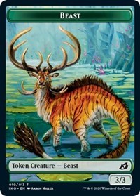 Beast (010) // Hydra Double-Sided Token (10 // 12) [Commander 2020]