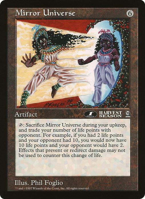 Mirror Universe (1st Place) (Arena League) [Oversize Cards]