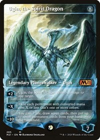 Ugin, the Spirit Dragon (Showcase) (285) [Core Set 2021]