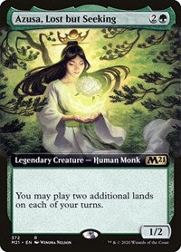 Azusa, Lost but Seeking (Extended Art) (372) [Core Set 2021]
