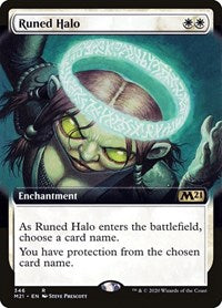 Runed Halo (Extended Art) (346) [Core Set 2021]