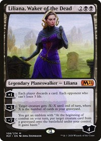 Liliana, Waker of the Dead (108) [Core Set 2021]