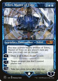 Teferi, Master of Time (Showcase) (291) (291) [Core Set 2021]