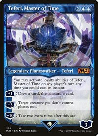 Teferi, Master of Time (Showcase) (292) (292) [Core Set 2021]
