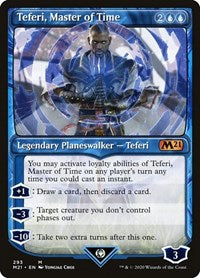 Teferi, Master of Time (Showcase) (293) (293) [Core Set 2021]