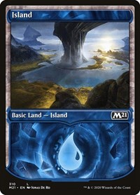 Island (Showcase) (310) [Core Set 2021]