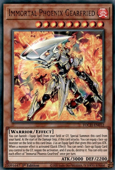 Immortal Phoenix Gearfried (TOCH-EN012) [Toon Chaos]