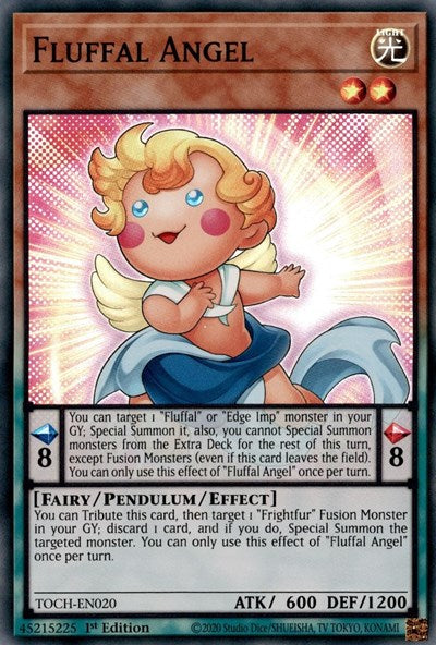Fluffal Angel (TOCH-EN020) [Toon Chaos]