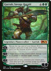 Garruk, Savage Herald (336) [Core Set 2021]