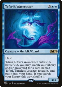 Teferi's Wavecaster (327) [Core Set 2021]