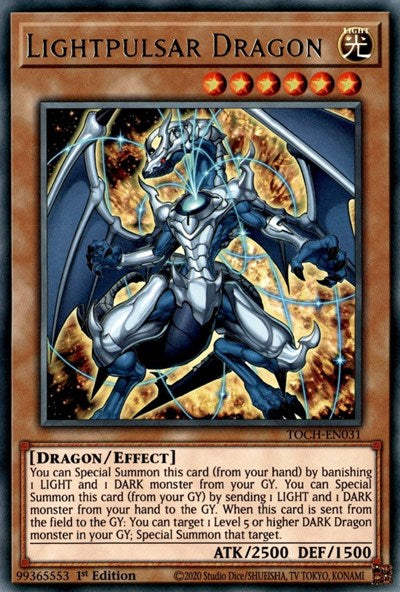 Lightpulsar Dragon (TOCH-EN031) [Toon Chaos]