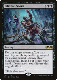 Liliana's Scorn (329) [Core Set 2021]