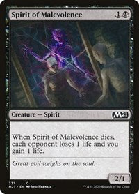 Spirit of Malevolence (331) [Core Set 2021]