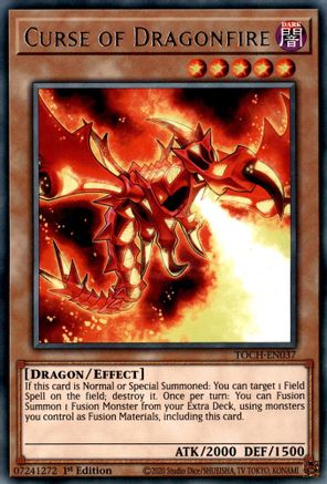Curse of Dragonfire (TOCH-EN037) - Toon Chaos Unlimited