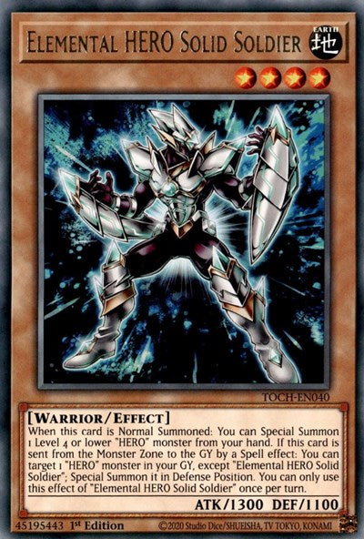 Elemental HERO Solid Soldier (TOCH-EN040) [Toon Chaos]