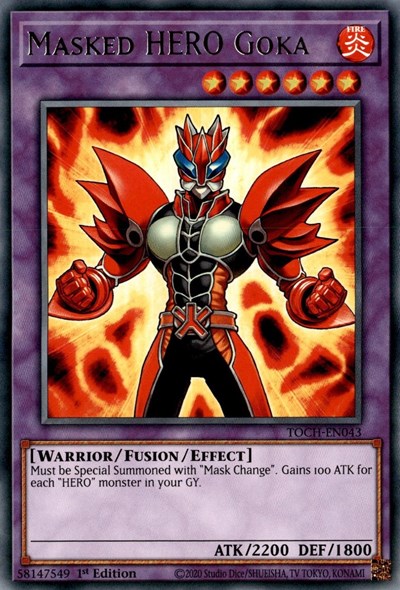 Masked HERO Goka (TOCH-EN043) [Toon Chaos]
