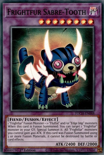 Frightfur Sabre-Tooth (TOCH-EN048) [Toon Chaos]