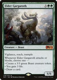 Elder Gargaroth (179) [Core Set 2021]