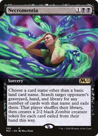 Necromentia (Extended Art) (359) [Core Set 2021]