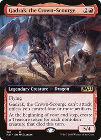 Gadrak, the Crown-Scourge (Extended Art) (367) [Core Set 2021]