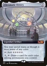 Chromatic Orrery (Extended Art) (382) [Core Set 2021]