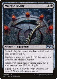 Malefic Scythe (112) [Core Set 2021]