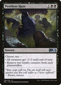 Pestilent Haze (118) [Core Set 2021]