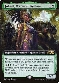 Jolrael, Mwonvuli Recluse (Extended Art) (376) [Core Set 2021]