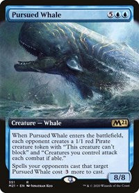 Pursued Whale (Extended Art) (351) [Core Set 2021]