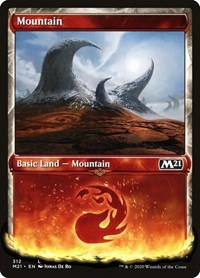Mountain (Showcase) (312) [Core Set 2021]