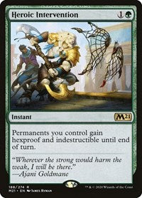 Heroic Intervention (188) [Core Set 2021]