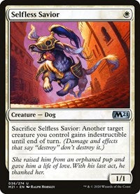Selfless Savior (36) [Core Set 2021]