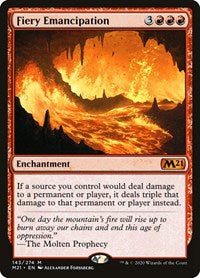 Fiery Emancipation (143) [Core Set 2021]