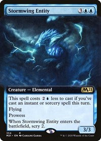 Stormwing Entity (Extended Art) (354) [Core Set 2021]