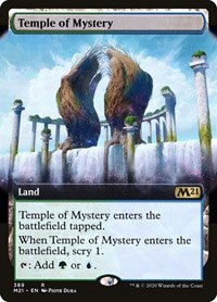 Temple of Mystery (Extended Art) (389) [Core Set 2021]