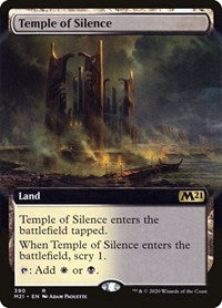 Temple of Silence (Extended Art) (390) [Core Set 2021]