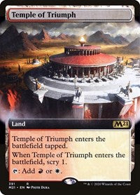 Temple of Triumph (Extended Art) (391) [Core Set 2021]