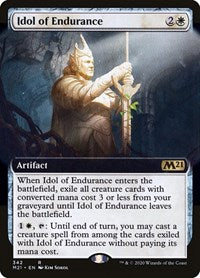 Idol of Endurance (Extended Art) (342) [Core Set 2021]