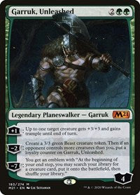Garruk, Unleashed (183) [Core Set 2021]