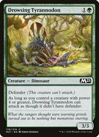 Drowsing Tyrannodon (178) [Core Set 2021]