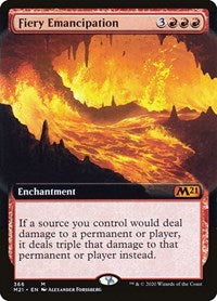 Fiery Emancipation (Extended Art) (366) [Core Set 2021]