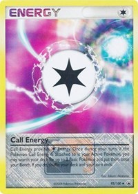Call Energy - 92/100 (League Promo) (092/100) [League & Championship Cards]