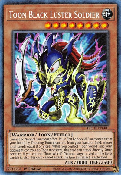 Toon Black Luster Soldier (CR) (TOCH-EN001) [Toon Chaos]