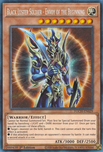 Black Luster Soldier - Envoy of the Beginning (CR) (TOCH-EN029) [Toon Chaos]